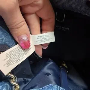 Host Pick 3/19?? Kate Spade Denim Backpack kate spade | Bags | Host Pick 39 Kate Spade Denim Backpack  main image 2